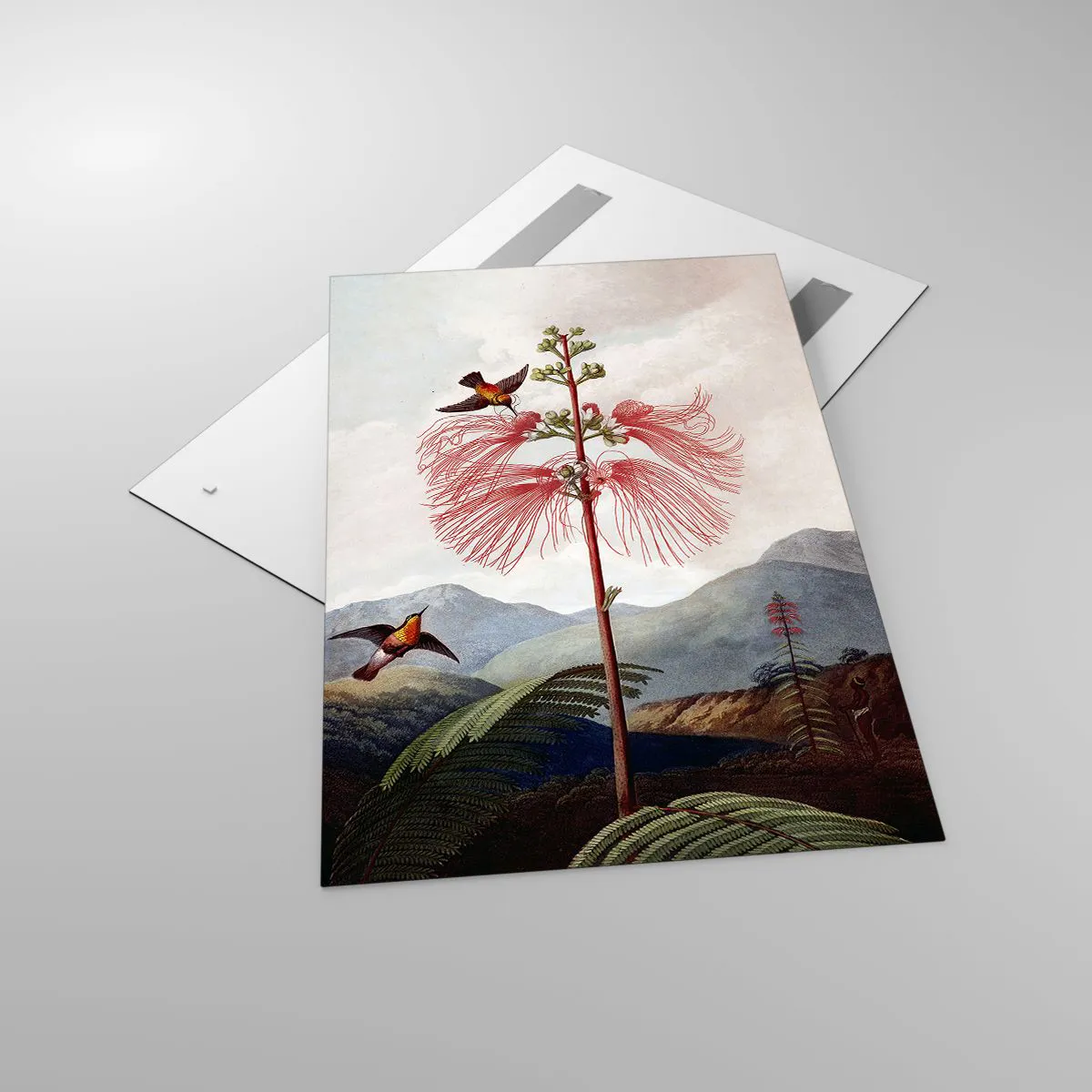 Glass picture - In a Tropical Paradise - 80x120 cm