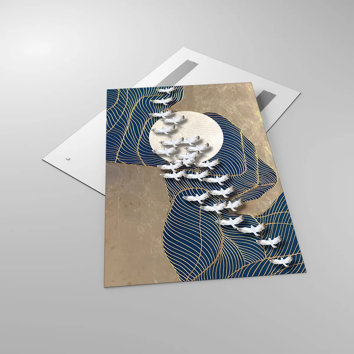 Quadro su vetro - Libertà, viaggio, comunità - 80x120 cm