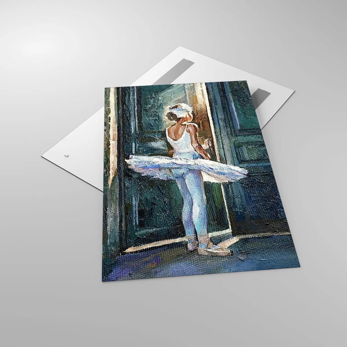 Glass picture - Before the Stunt - 80x120 cm