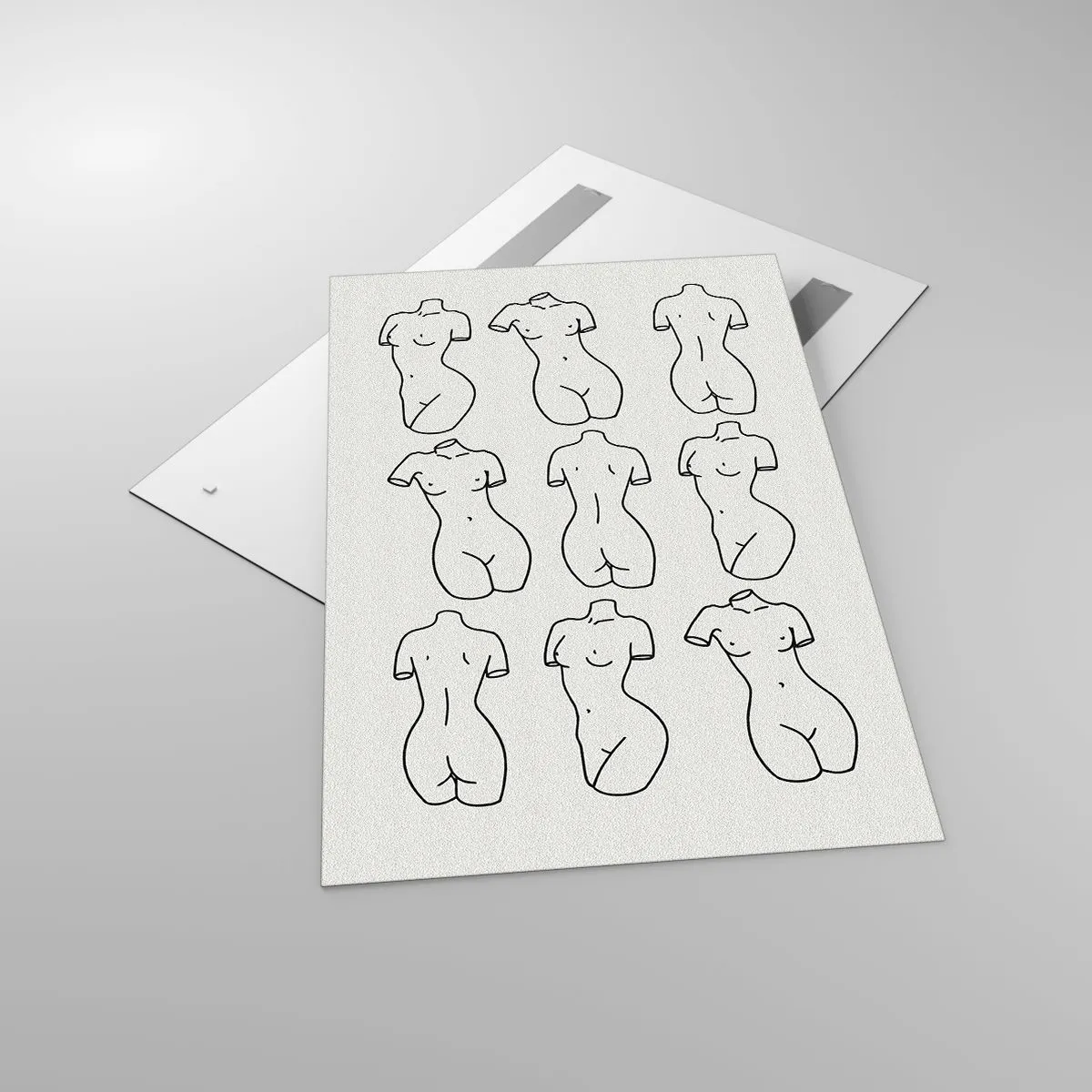 Obraz na skle - Pouze Venuše - 80x120 cm