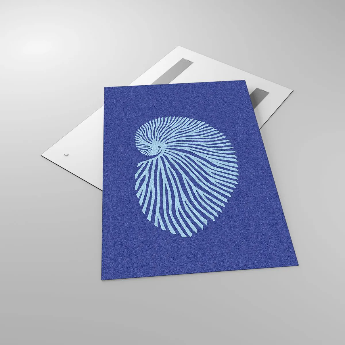 Quadro em vidro - O nascimento da concha - 80x120 cm