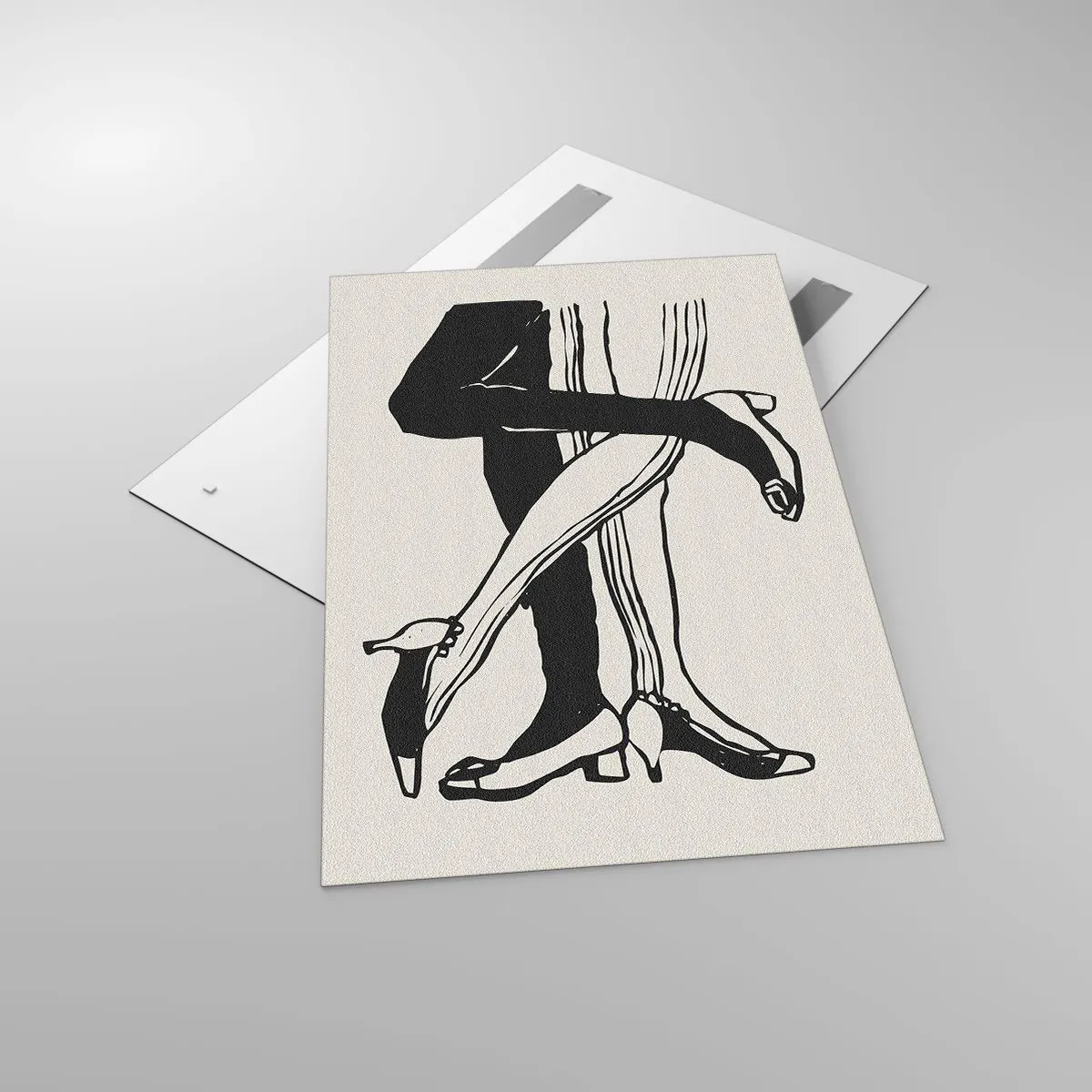 Quadro em vidro - Um atributo feminino - 80x120 cm