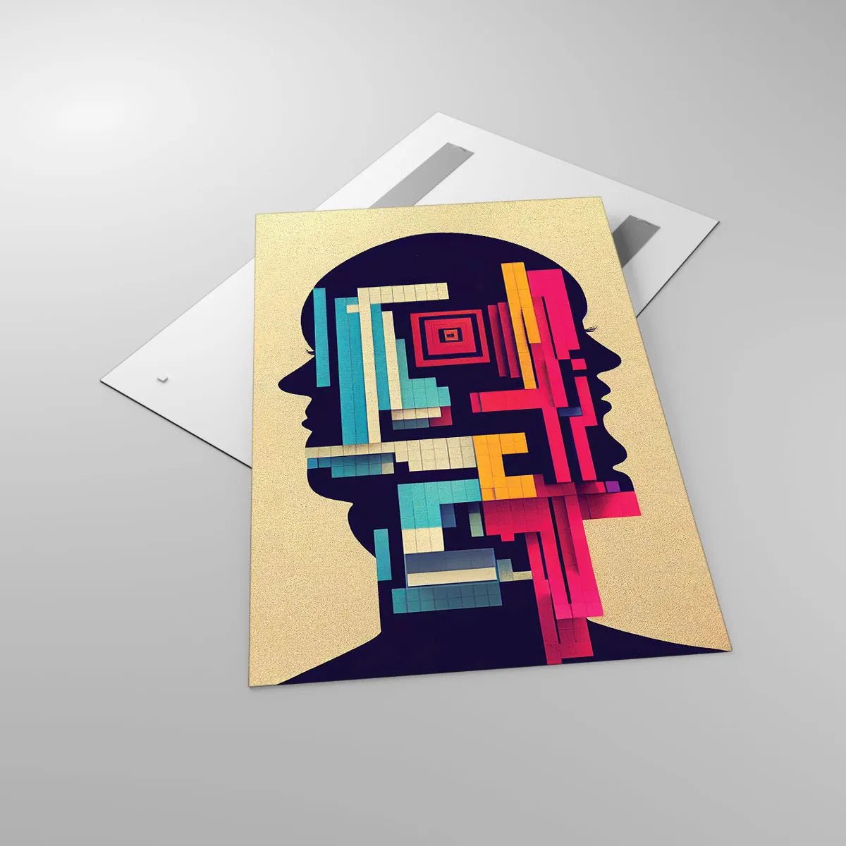 Glass picture - New Ties - 80x120 cm