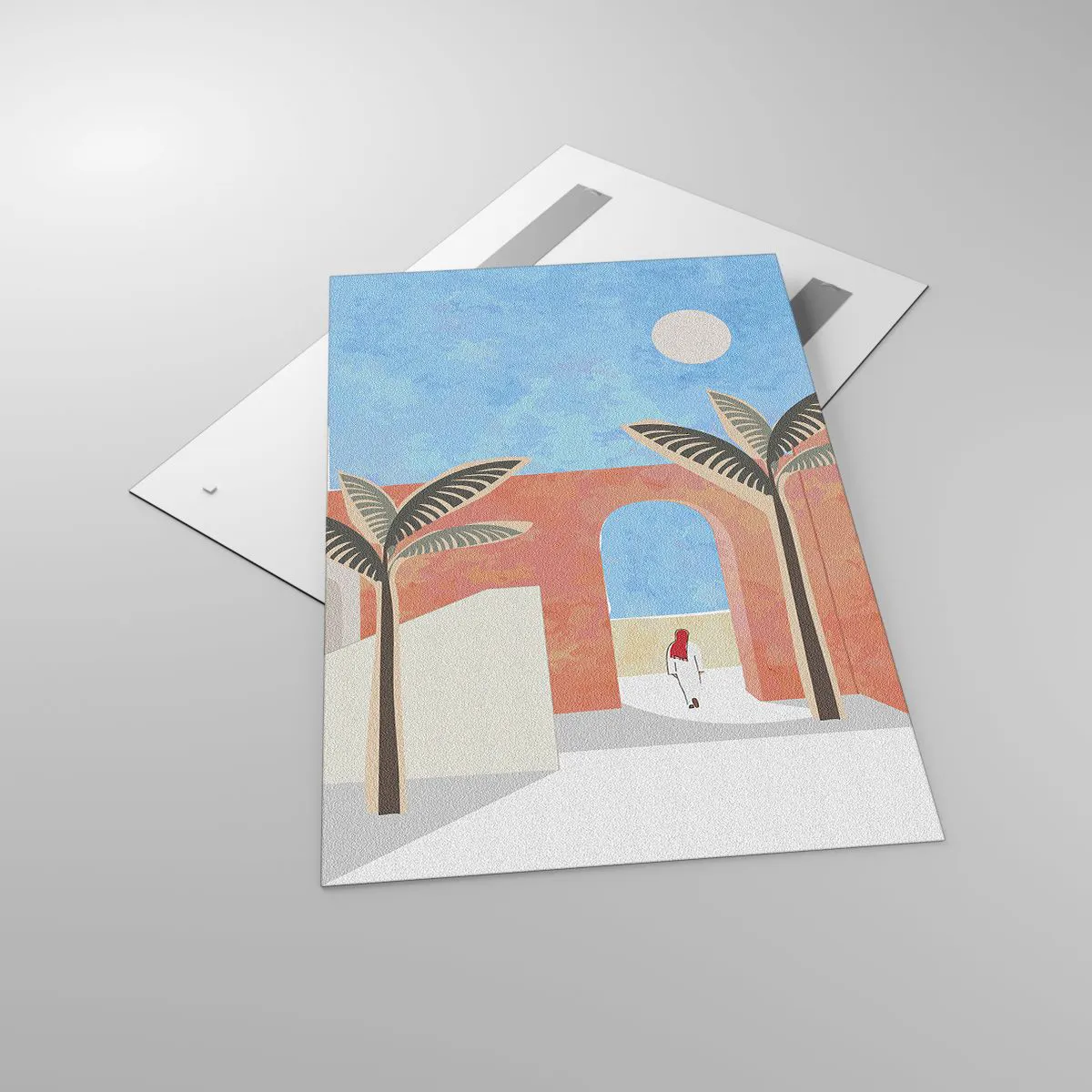 Glass picture - Arabic Day - 80x120 cm