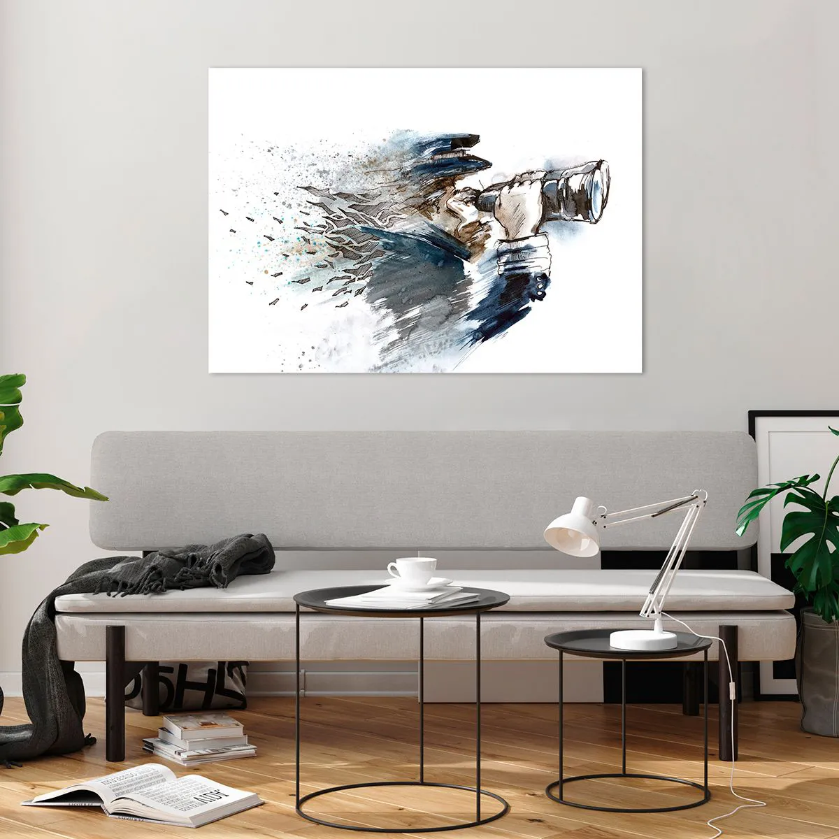 Glass picture - Ten on the Beaufort Sclae - 100x70 cm