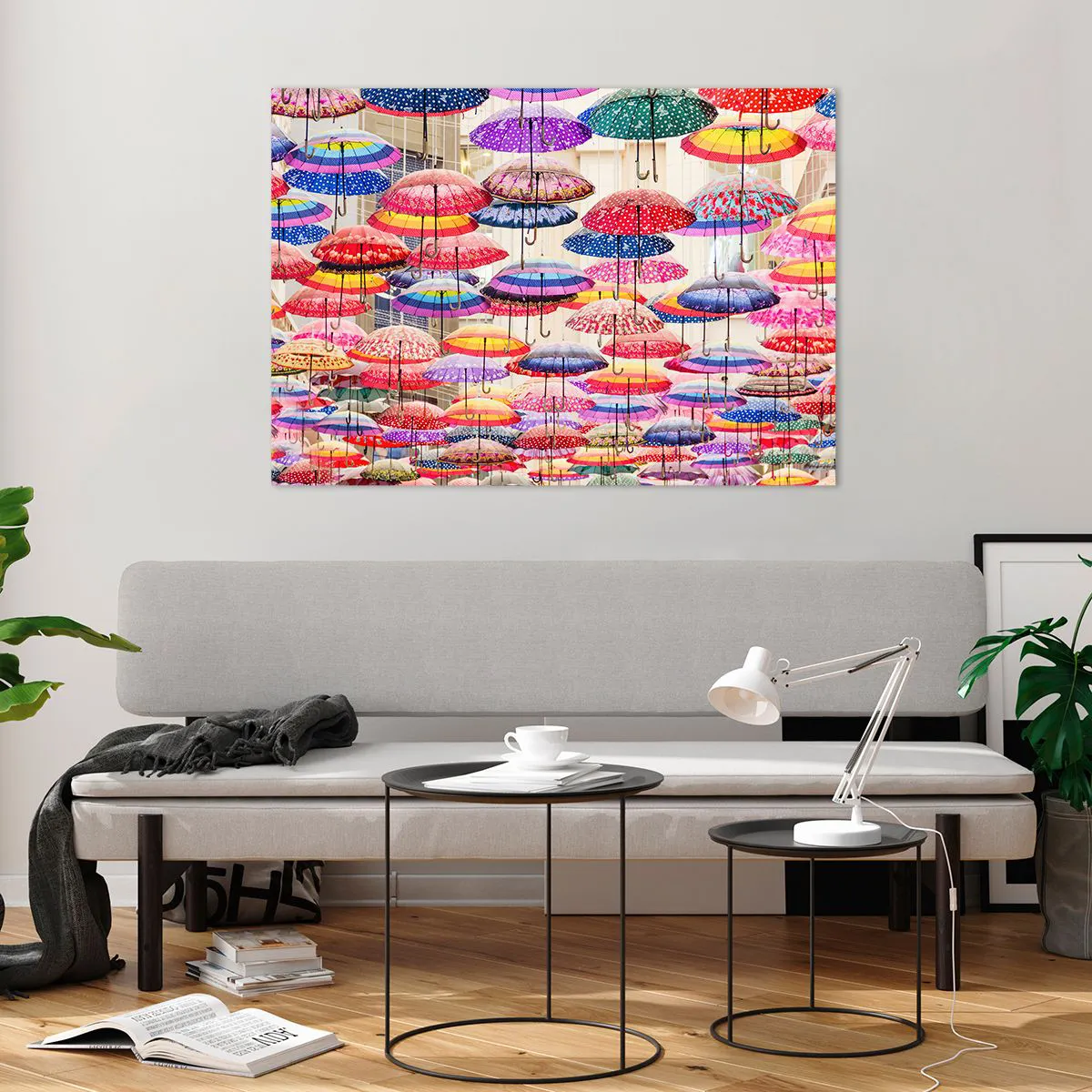 Üveg kép - Városi rét - 100x70 cm