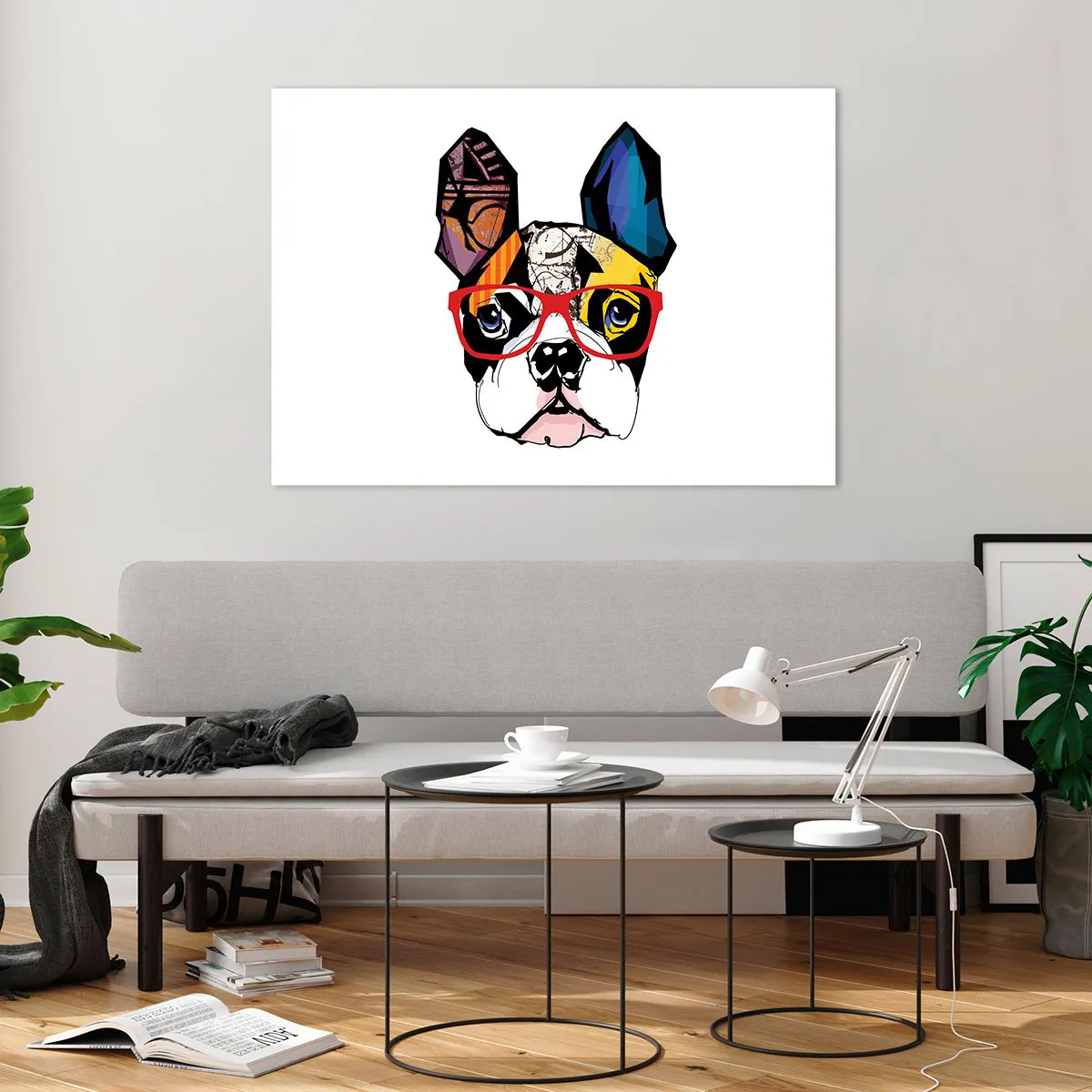 Tablou pe sticlă - Intelectualist - 100x70 cm