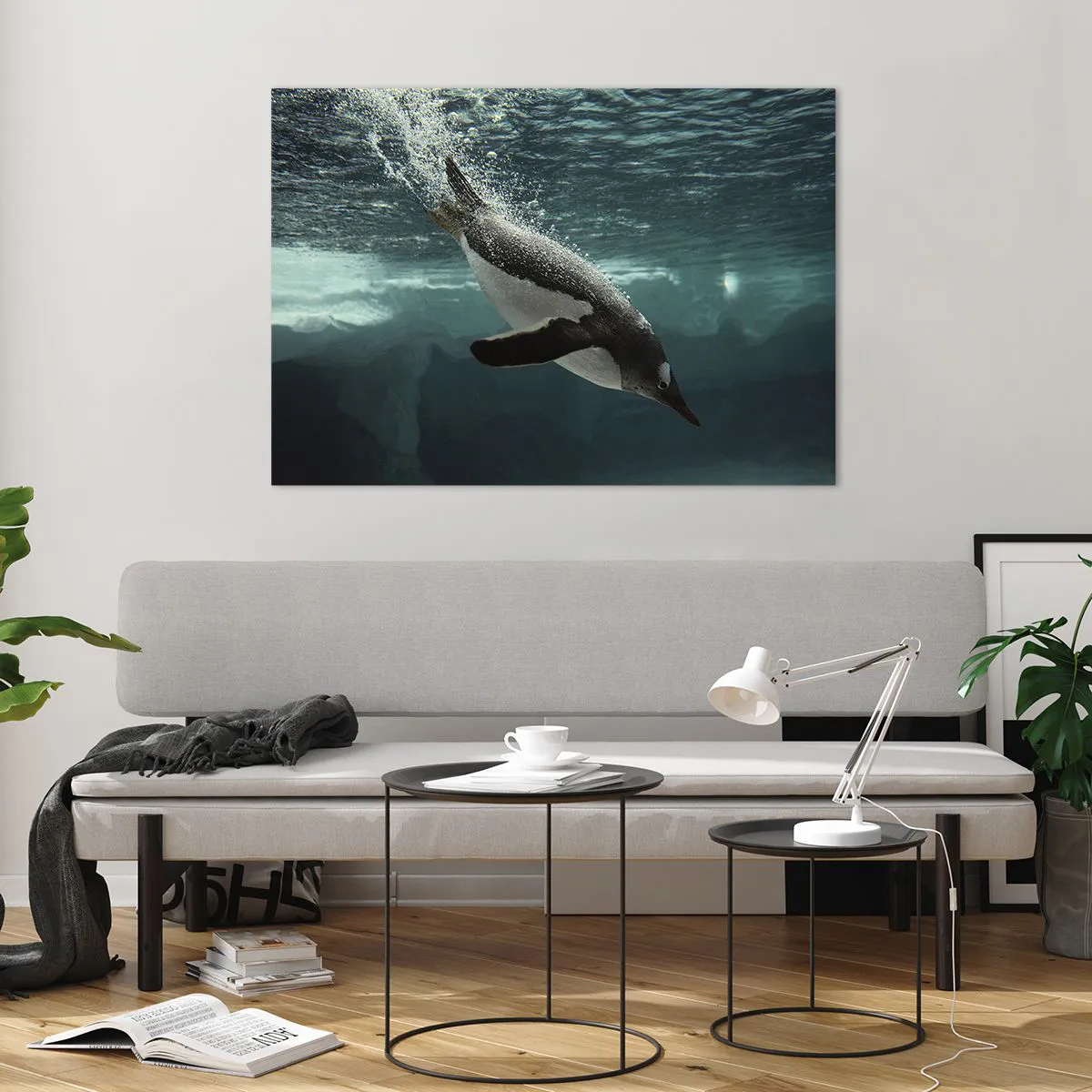 Üveg kép - Üdv a világomban - 100x70 cm