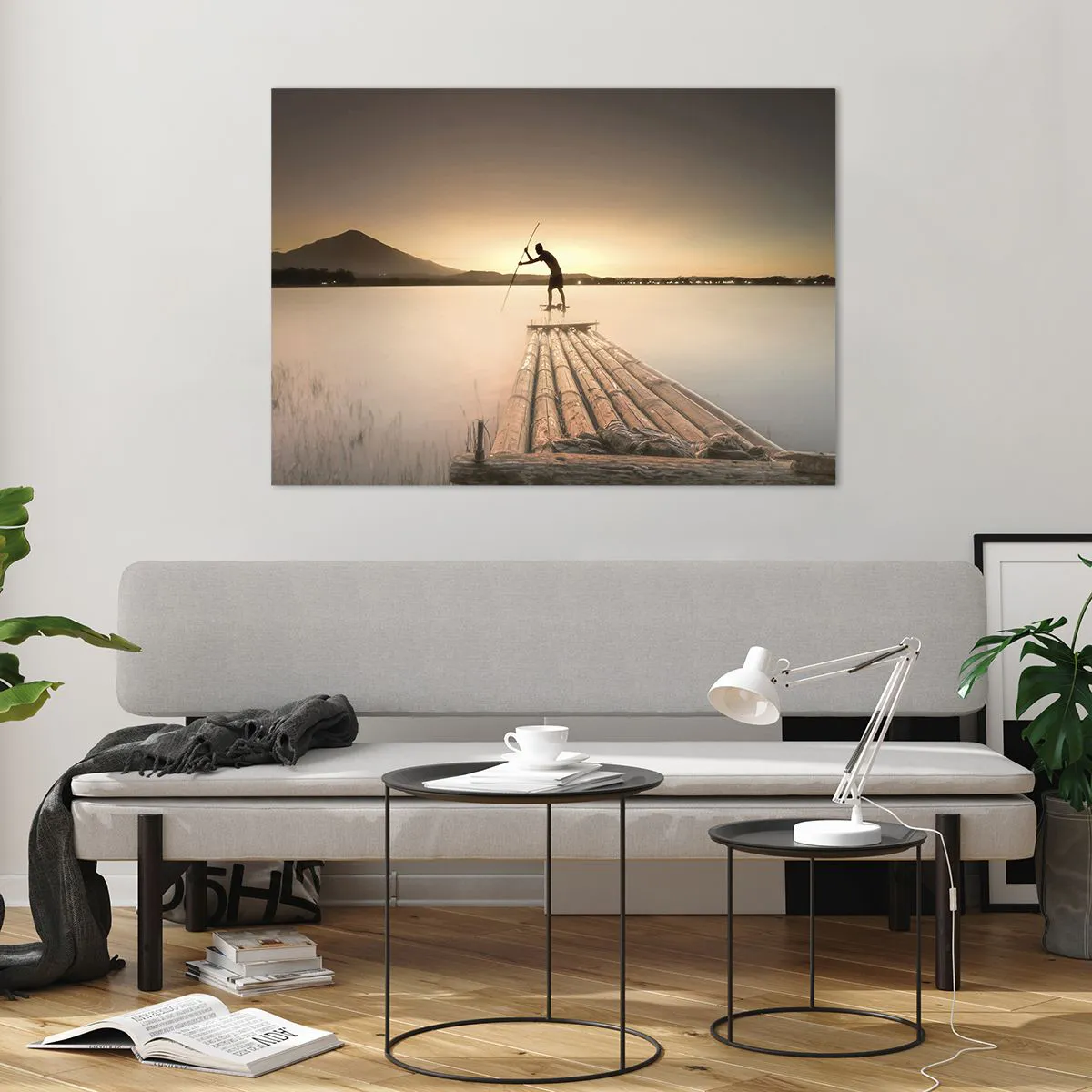 Glass picture - Before Rest - 100x70 cm