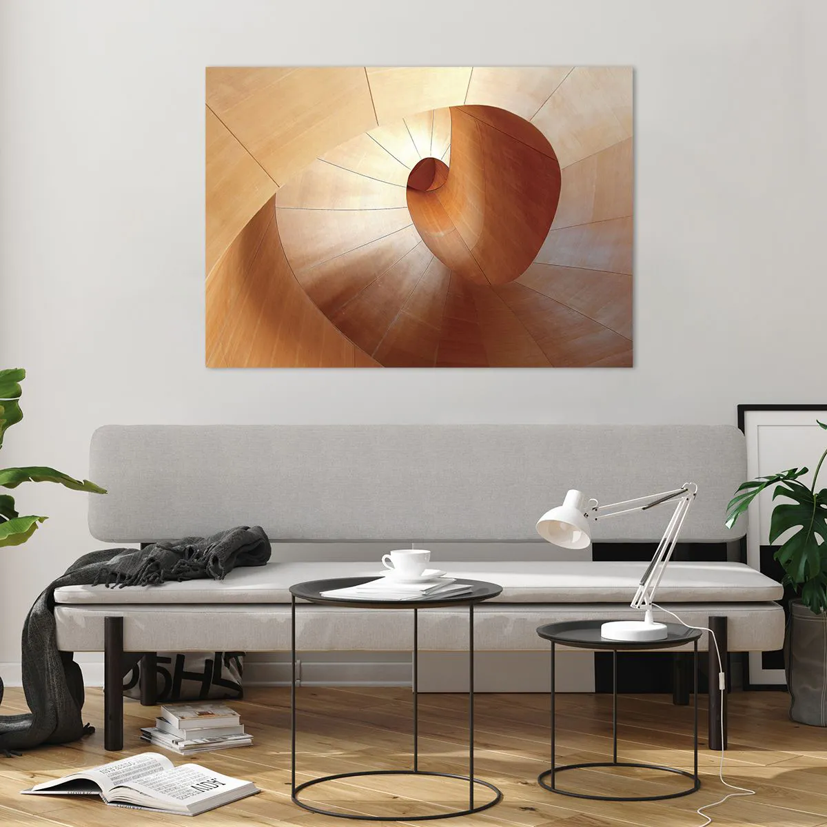 Üveg kép - Építészeti szerpentin - 100x70 cm