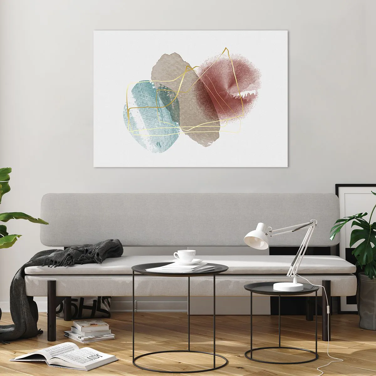 Üveg kép - Az űr koralljai - 100x70 cm