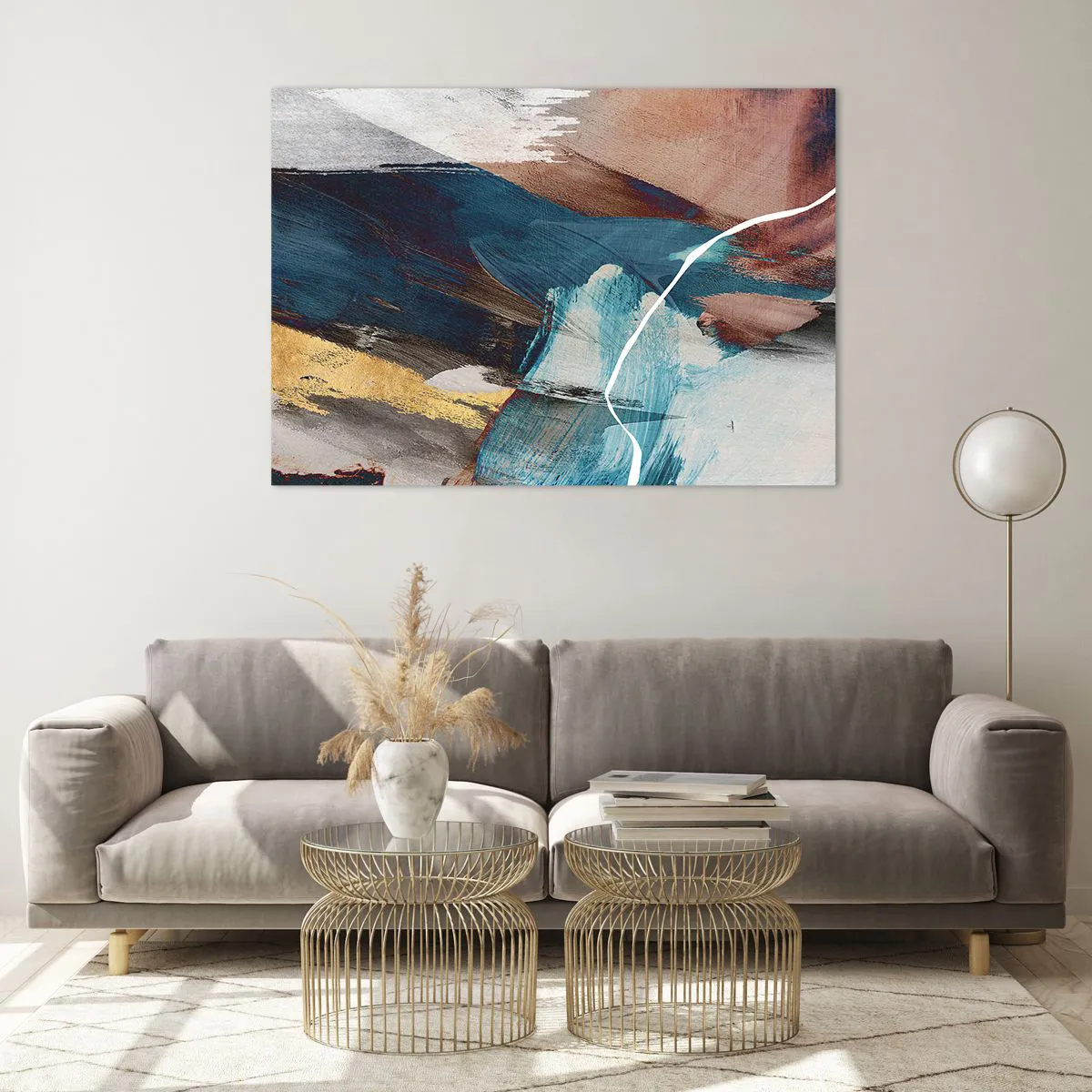 Obraz na skle - Na plno a s energií - 100x70 cm