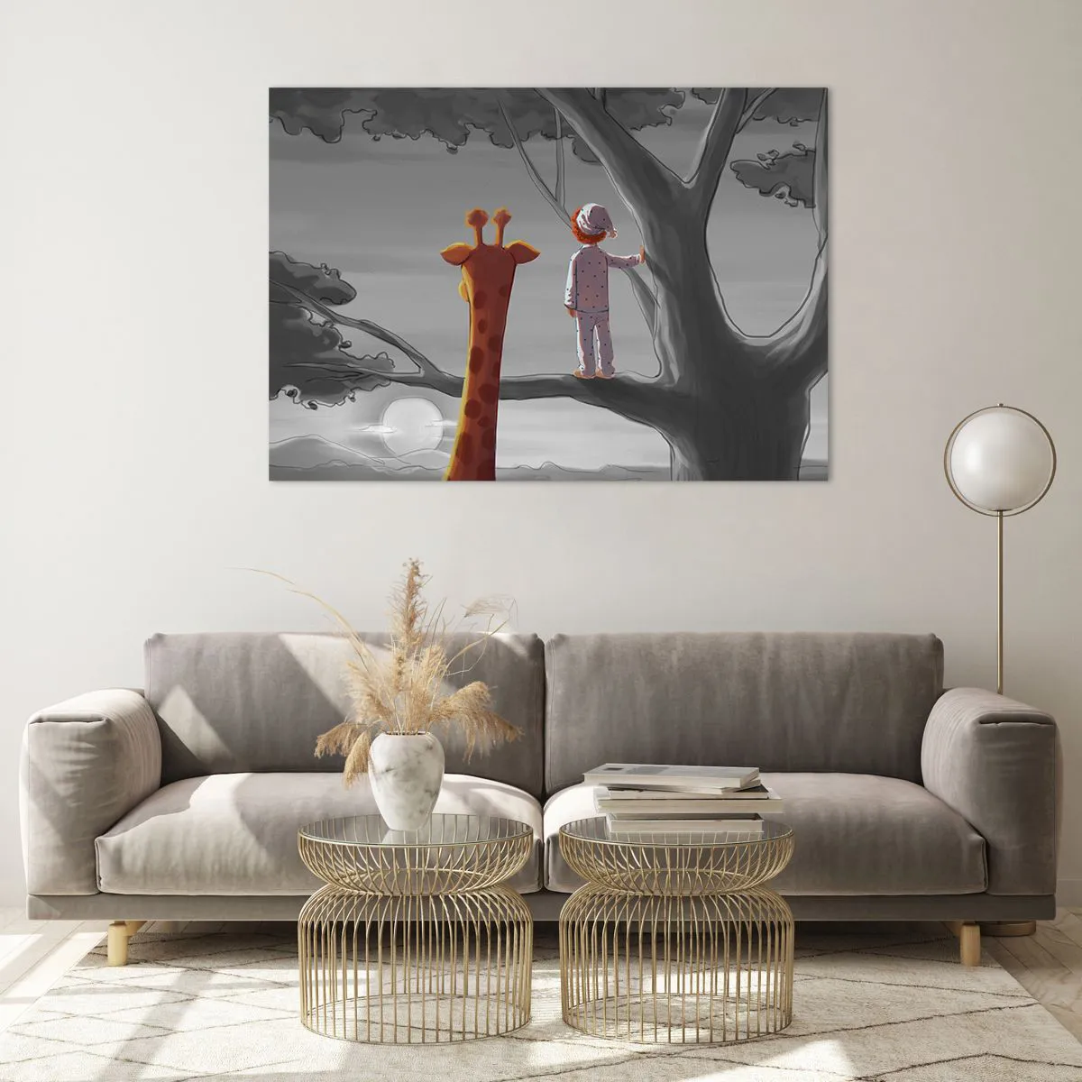 Tablou pe sticlă - Acest lucru se întâmplă cu adevărat - 100x70 cm