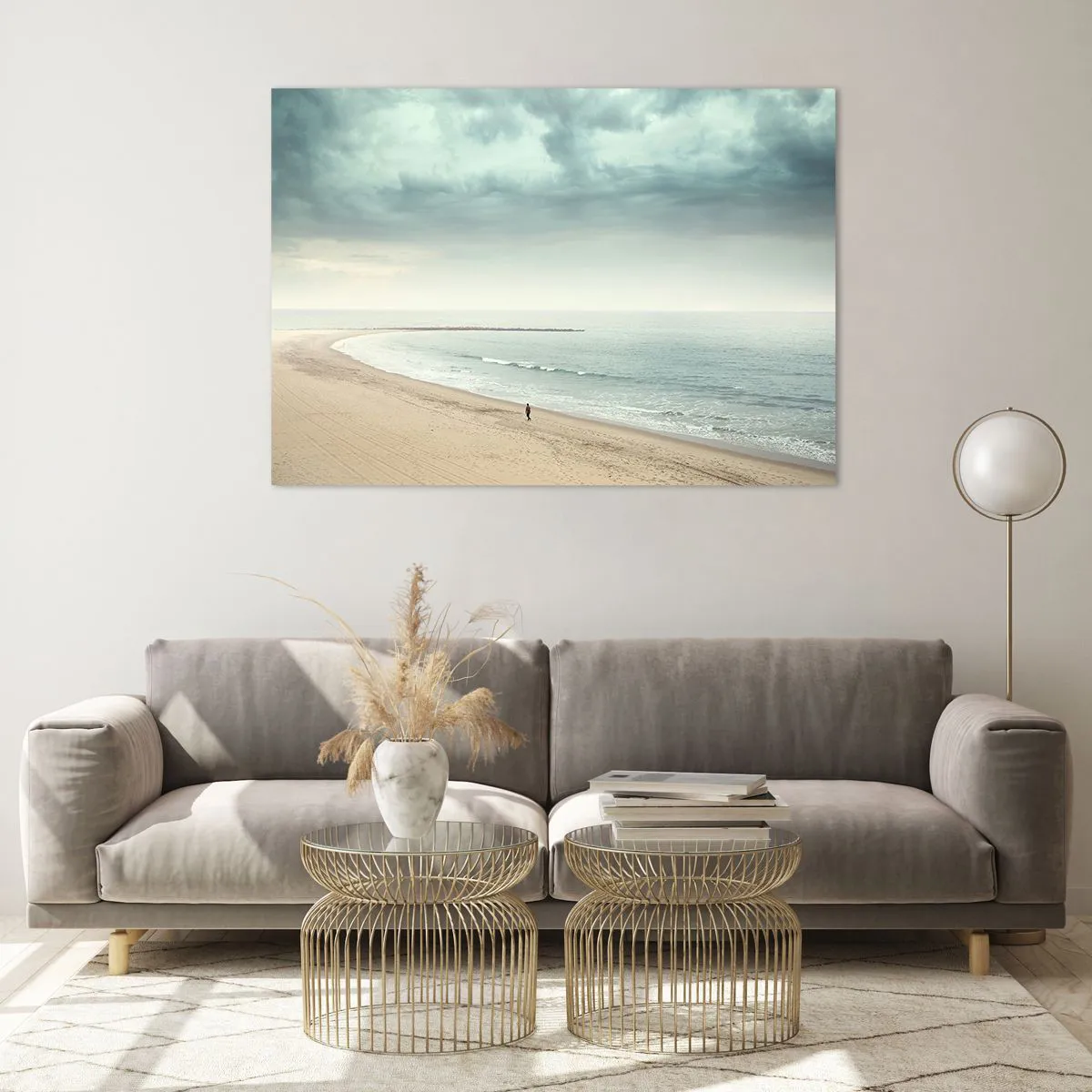 Tablou pe sticlă - Căutând liniștea - 100x70 cm