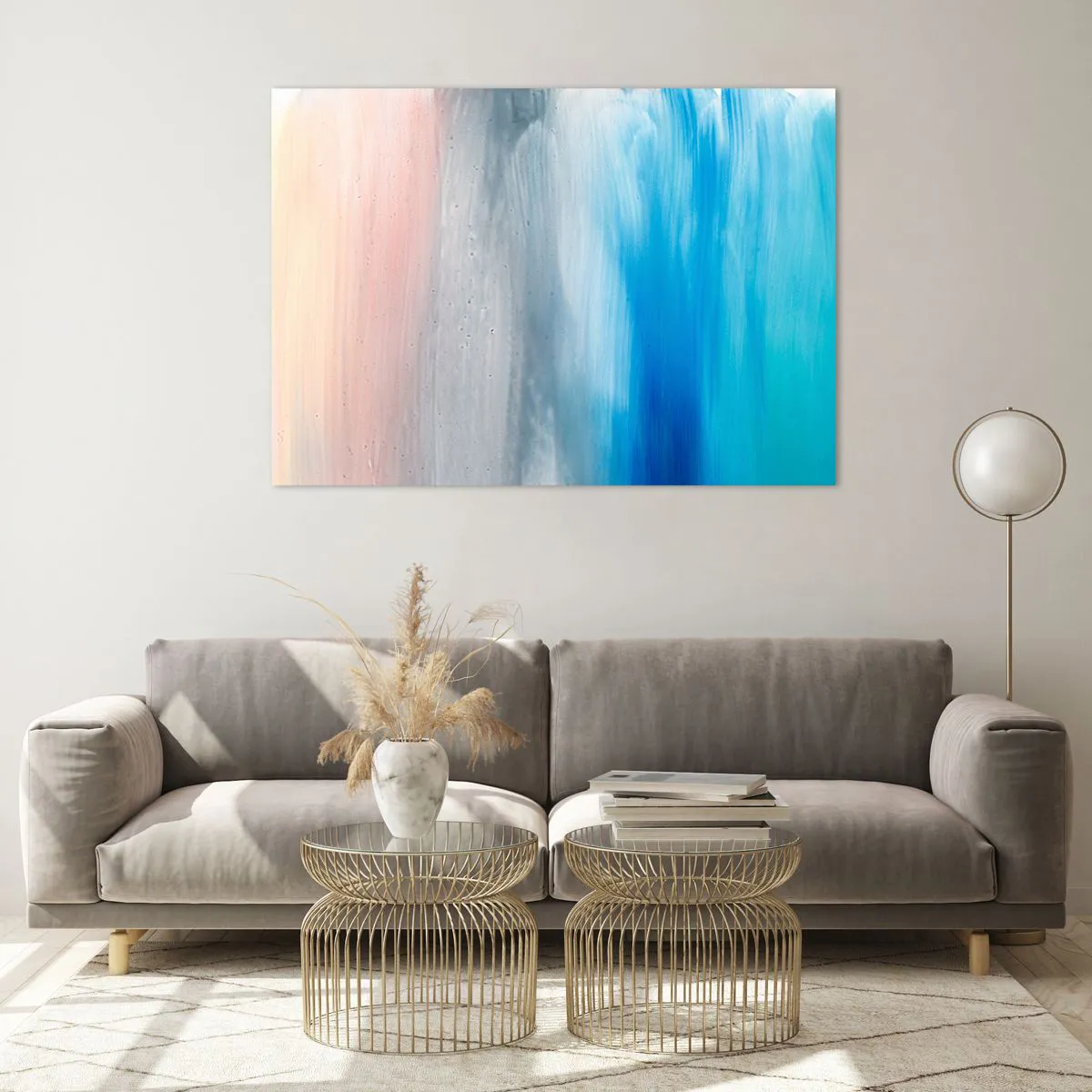 Üveg kép - Elemek: levegő - 100x70 cm