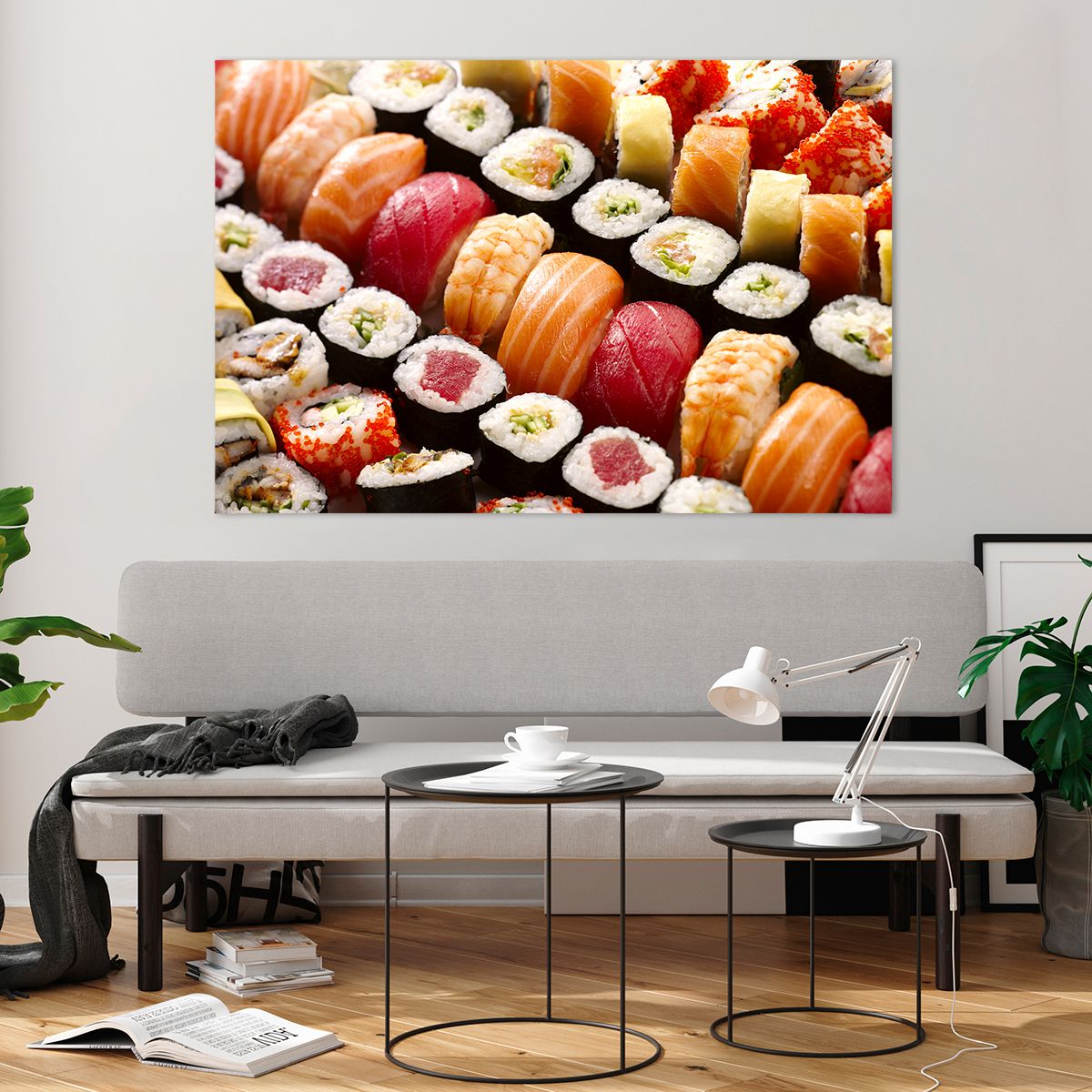 Bilder auf glas Gastronomie, Bilder auf glas Sushi, Bilder auf glas Asien, Bilder auf glas Japan, Bilder auf glas Sashimi