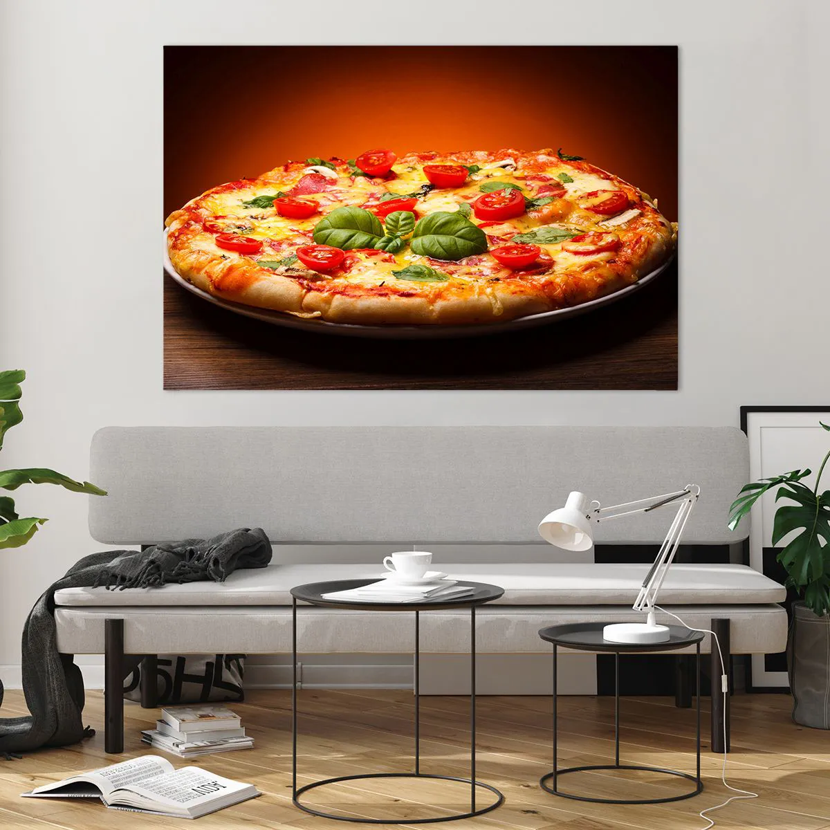 Quadro em vidro - Mamma mia! - 120x80 cm