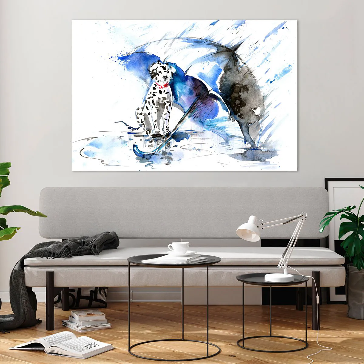 Glass picture - That's What a Friend Is for - 120x80 cm