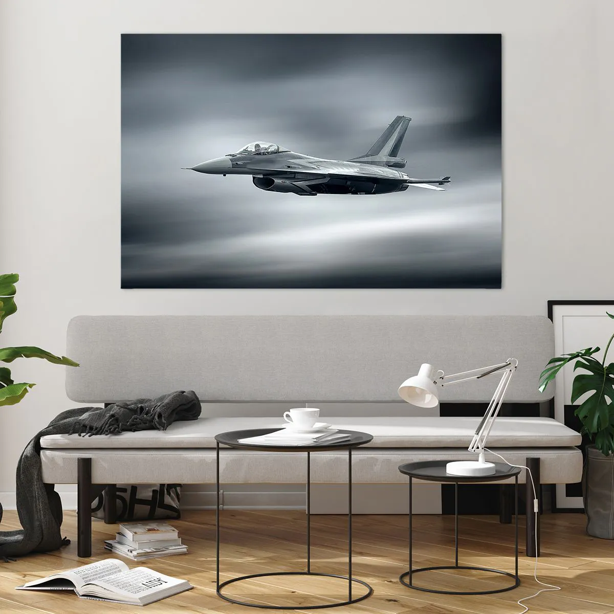 Glass picture - You want to Challenge It? - 120x80 cm