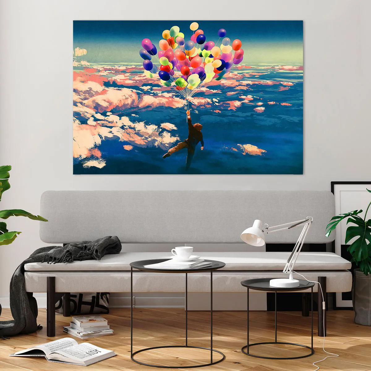 Obraz na skle - Splnené sny detstva - 120x80 cm