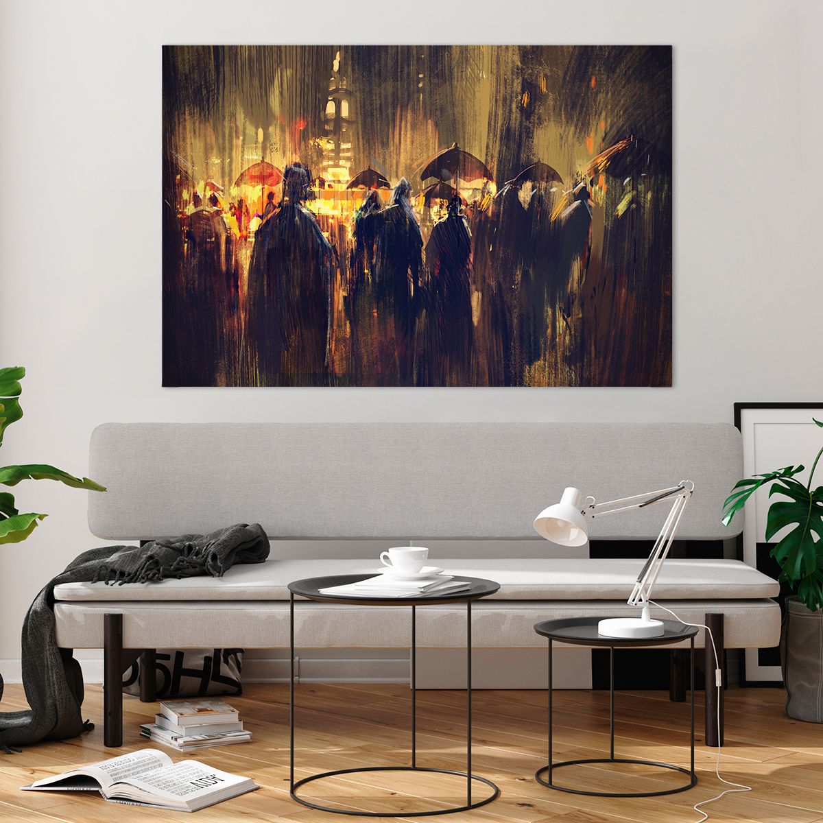 Quadro su vetro 140x50 cm - Viaggio nella grande città - Arttor -  Decorazioni da parete moderne e originali, per il salotto e la camera da  letto