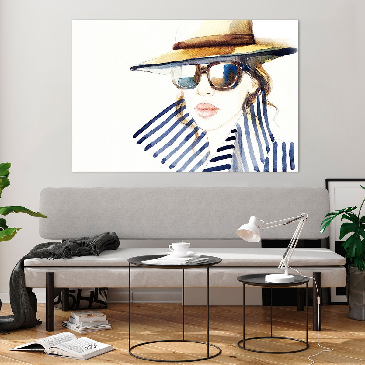 Cuadro sobre vidrio Cara De Mujer, Cuadro sobre vidrio Retrato De Una Mujer, Cuadro sobre vidrio Moda, Cuadro sobre vidrio Mujer, Cuadro sobre vidrio Arte