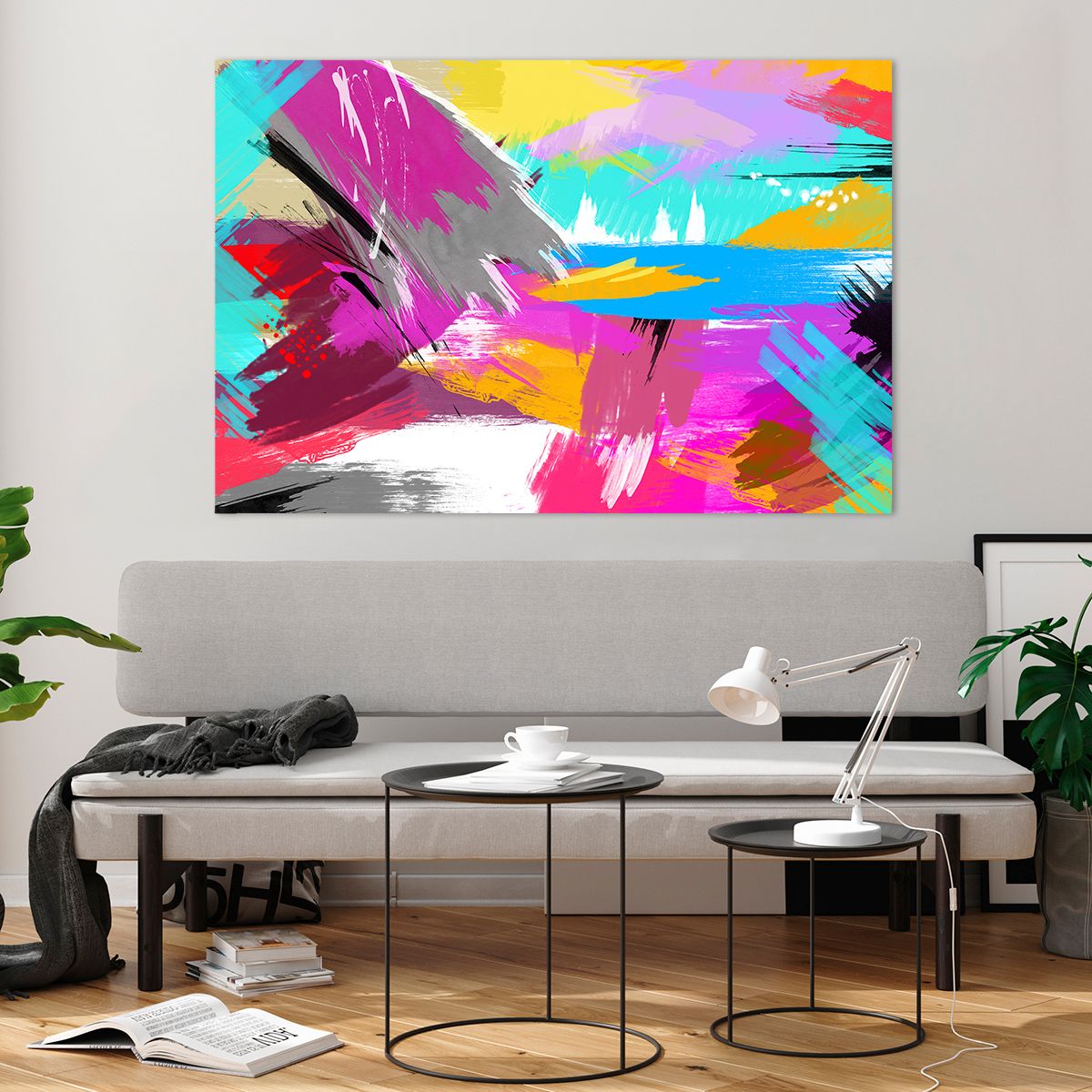 Cuadro sobre vidrio Abstracción, Cuadro sobre vidrio Arte, Cuadro sobre vidrio Patrón Moderno, Cuadro sobre vidrio Gráficos, Cuadro sobre vidrio Arte Artístico