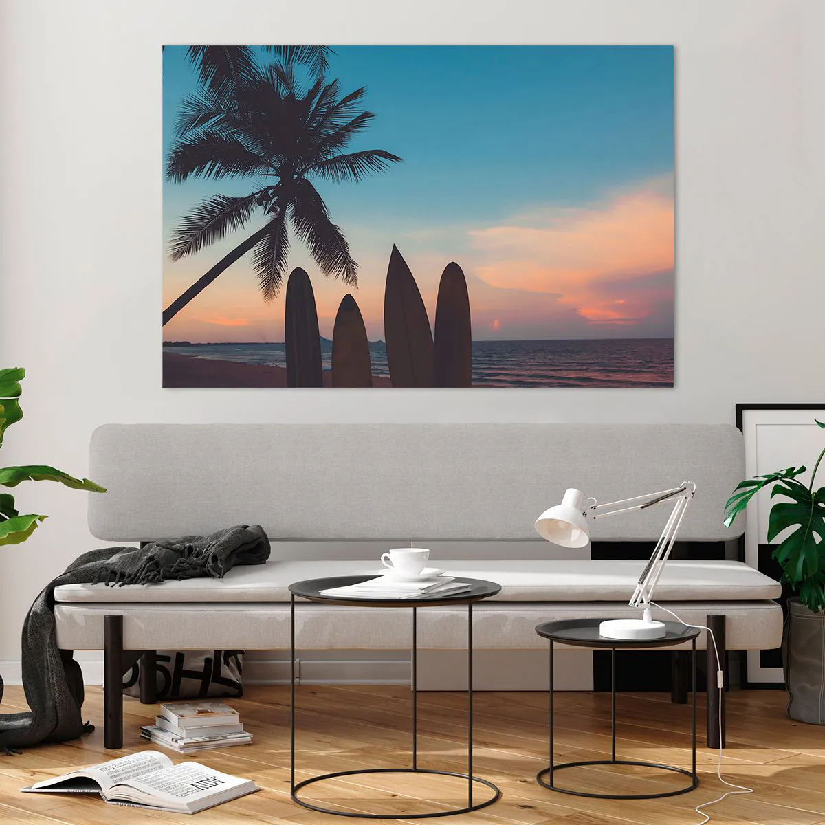 Glass picture - Tomorrow Will Be Fun Too - 120x80 cm