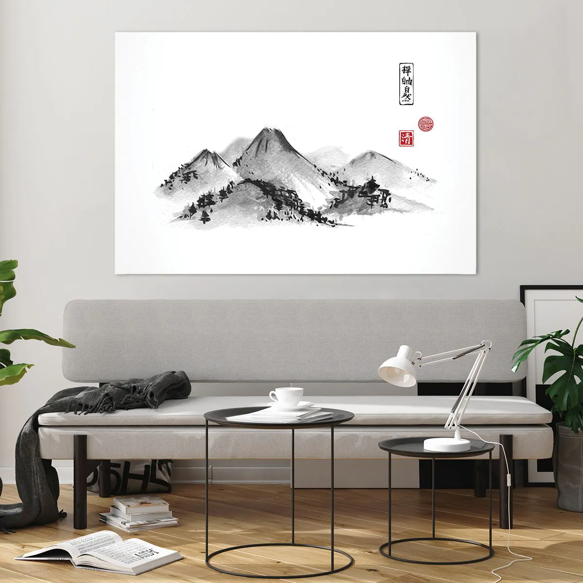 Glass picture - Further and Further - 120x80 cm