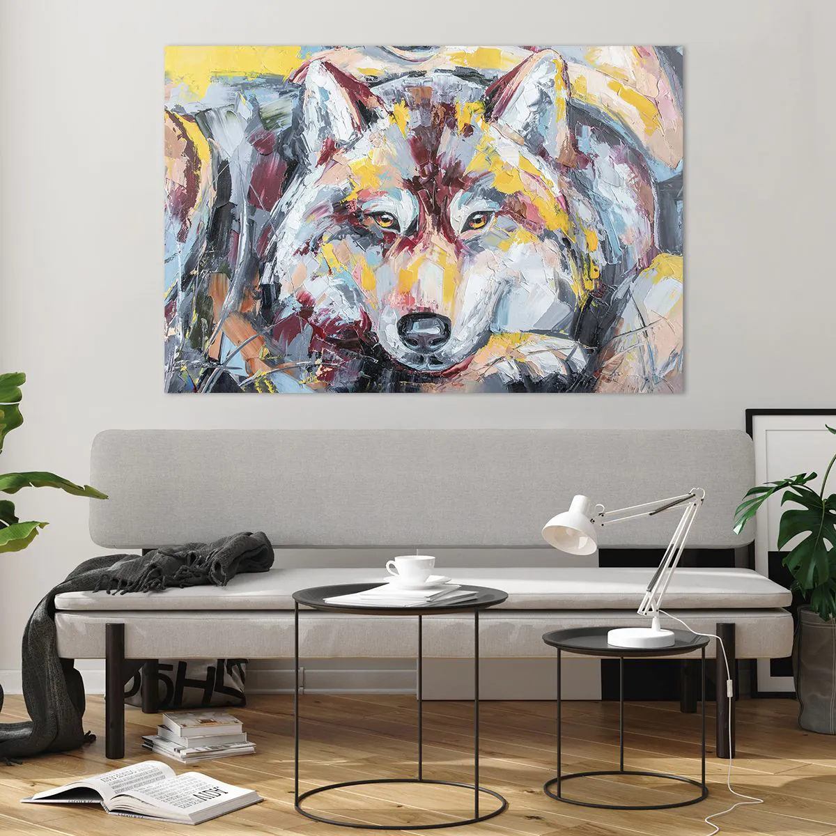 Obraz na skle - Klid mezi blízkými - 120x80 cm