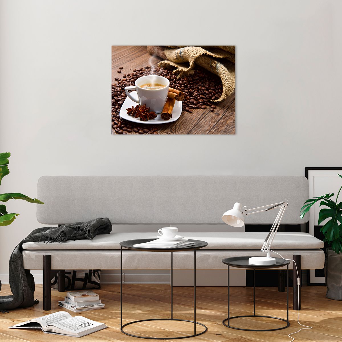 Obraz na plátne Gastronómia, Obraz na plátne Káva, Obraz na plátne Škorica, Obraz na plátne Šálka Kávy, Obraz na plátne Aníz