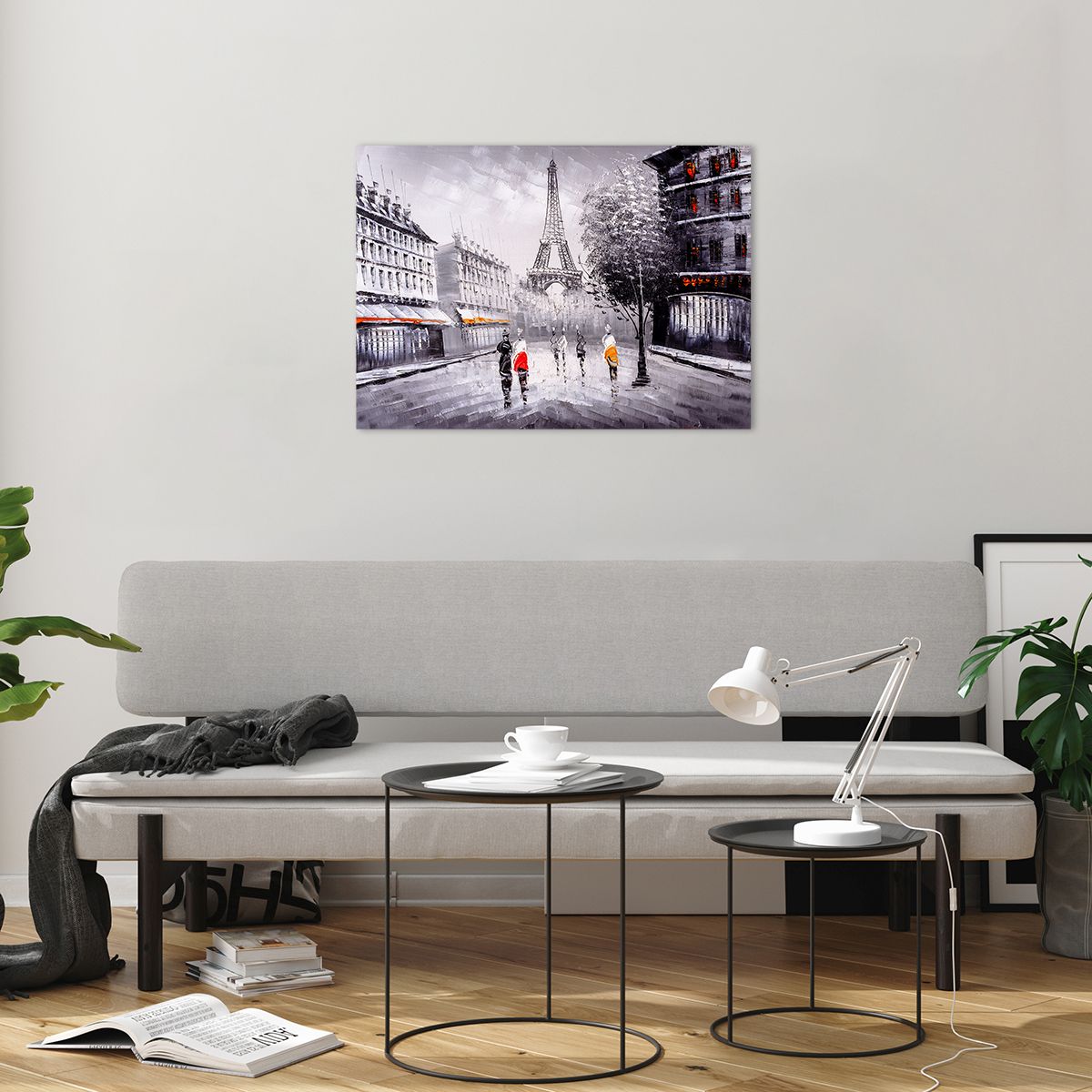 Obraz na skle Město, Obraz na skle Paříž, Obraz na skle Eiffelova Věž, Obraz na skle Umění, Obraz na skle Malování