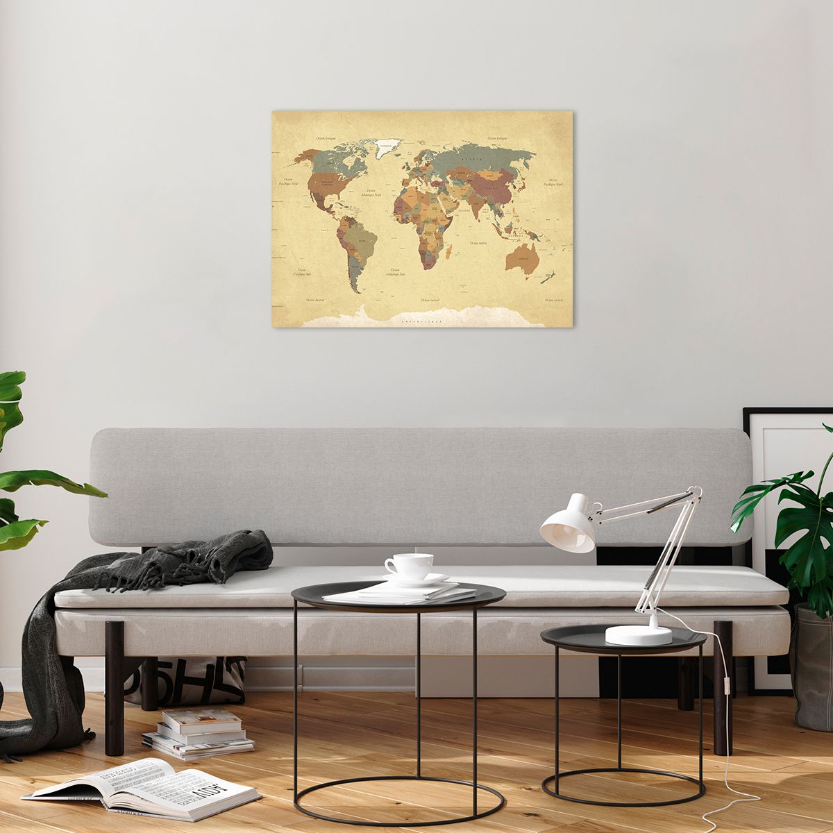 Bilder auf glas Weltkarte, Bilder auf glas Kontinente, Bilder auf glas Reisen, Bilder auf glas Grafik, Bilder auf glas Jahrgang