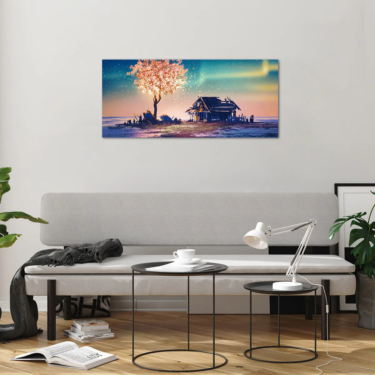 Obraz na skle - Príroda neskončí - 100x40 cm