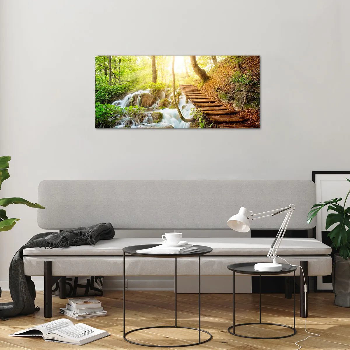 Impression sur verre - Image sur verre - Une fraîcheur tant désirée - 100x40 cm