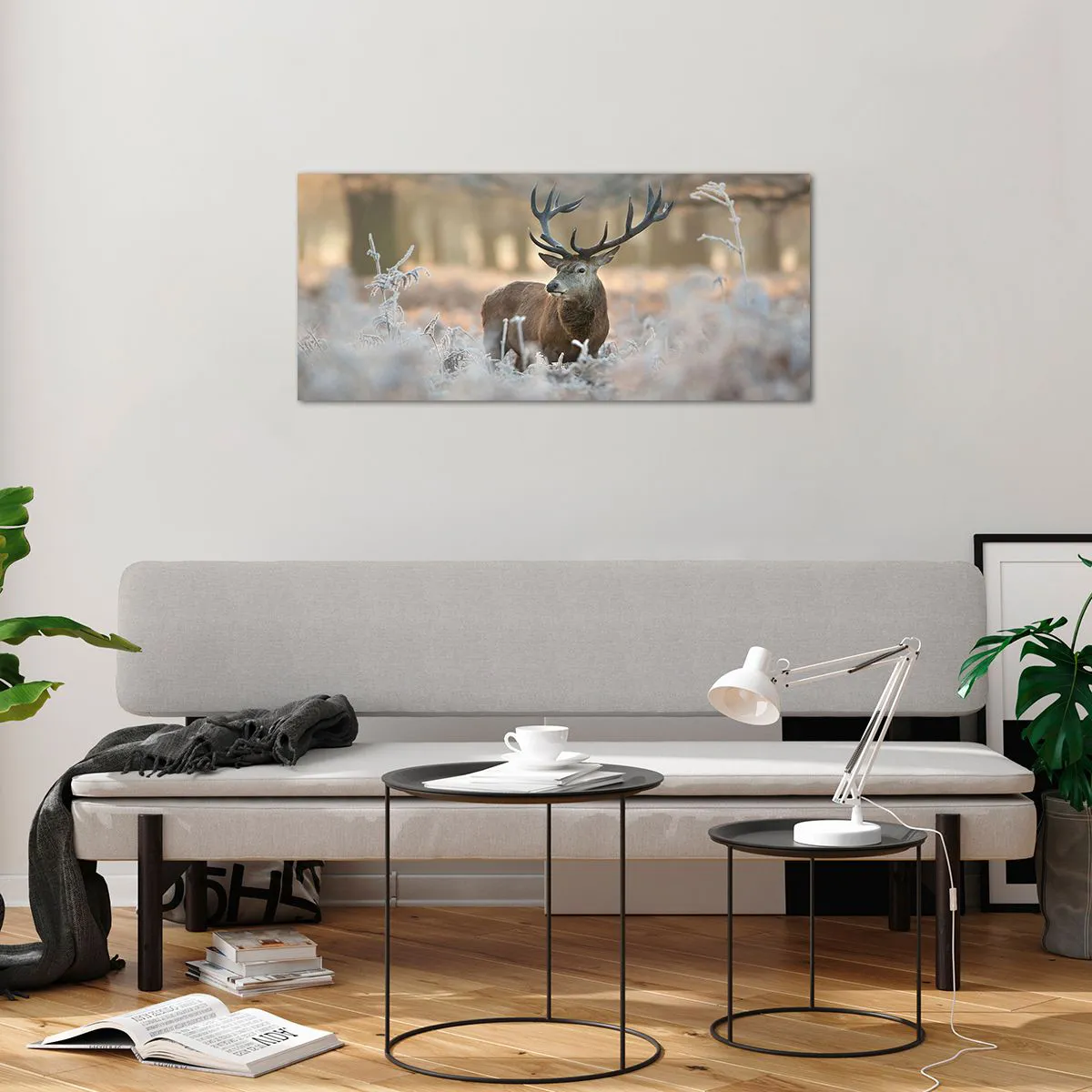 Obraz na szkle - Rześki poranek - 100x40 cm