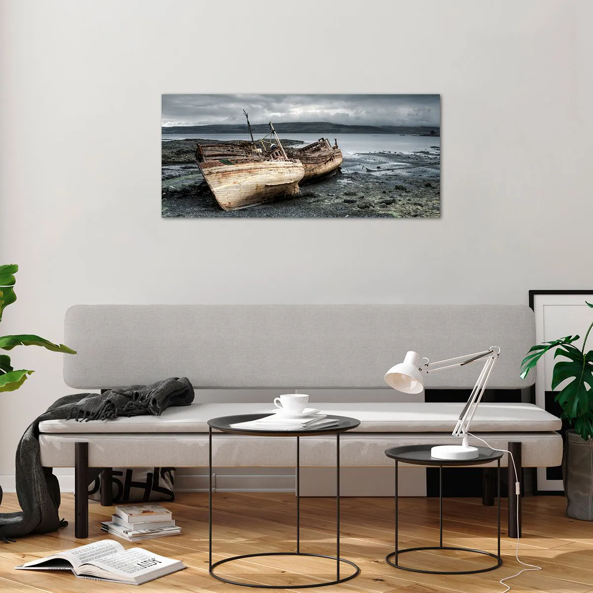 Glass picture - As a Memory of Times Well Spent - 100x40 cm