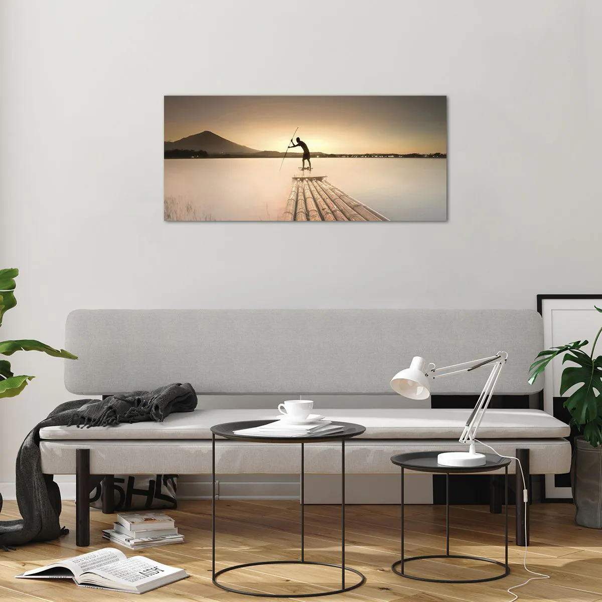 Obraz na skle - Před odpočinkem - 100x40 cm