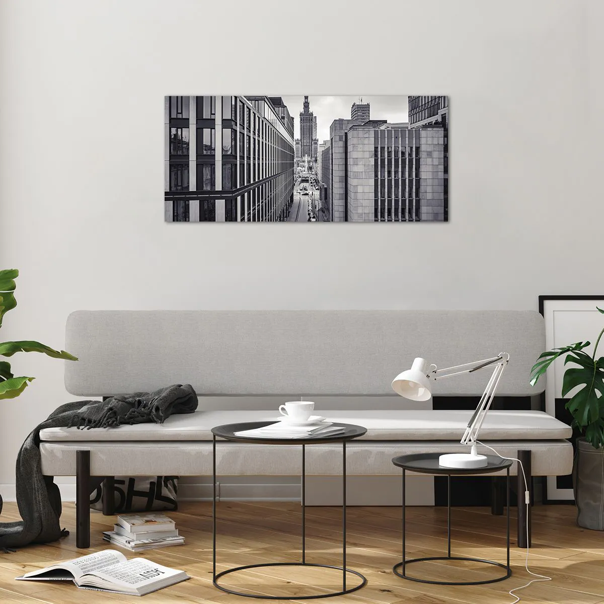 Impression sur verre - Image sur verre - Vallée de Varsovie - 100x40 cm