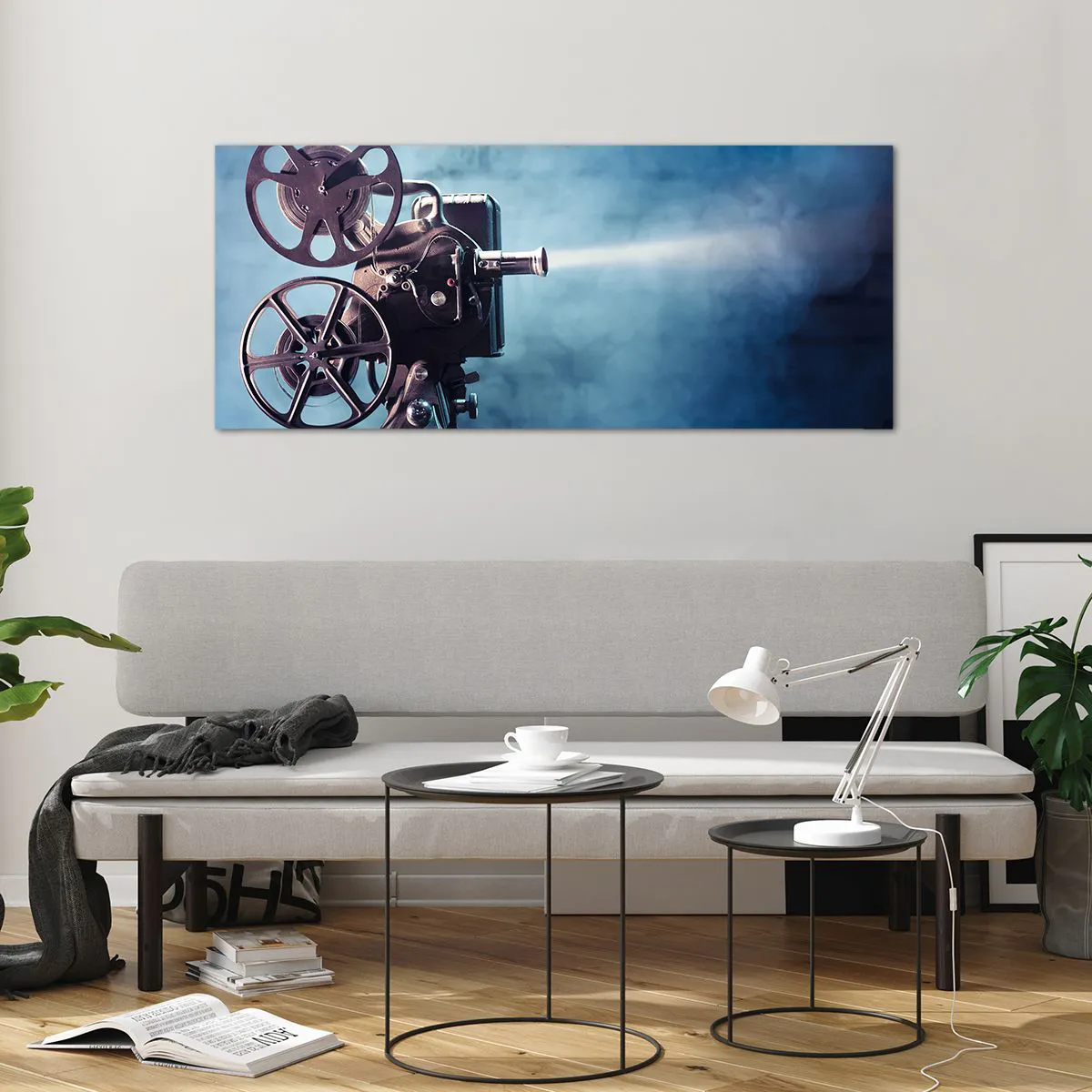 Üveg kép - A régi moziban - 120x50 cm