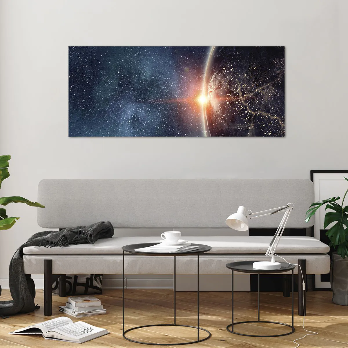 Glass picture - In a New Perspective - 120x50 cm