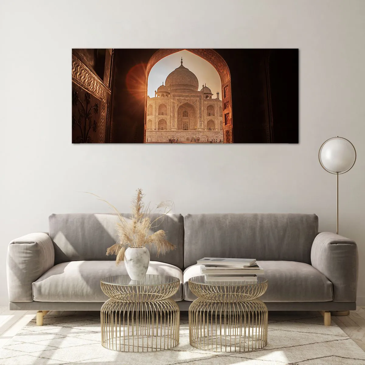 Obraz na skle - Pamätník nadpozemskej lásky - 120x50 cm