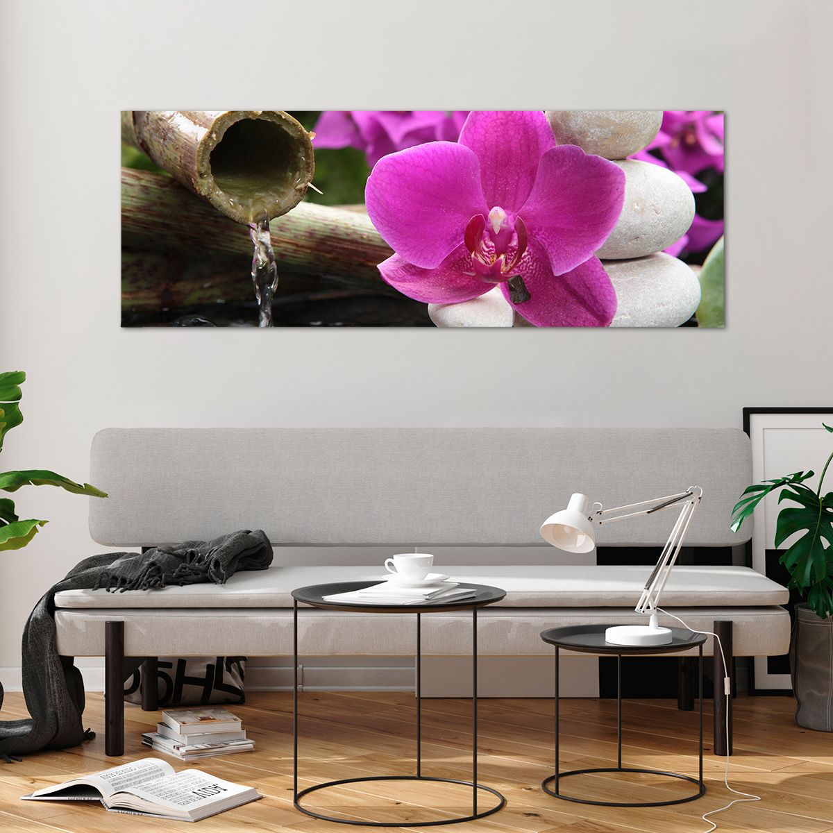 Bild på glas Blommor, Bild på glas Bambu, Bild på glas Orkide, Bild på glas Orkide, Bild på glas Spa