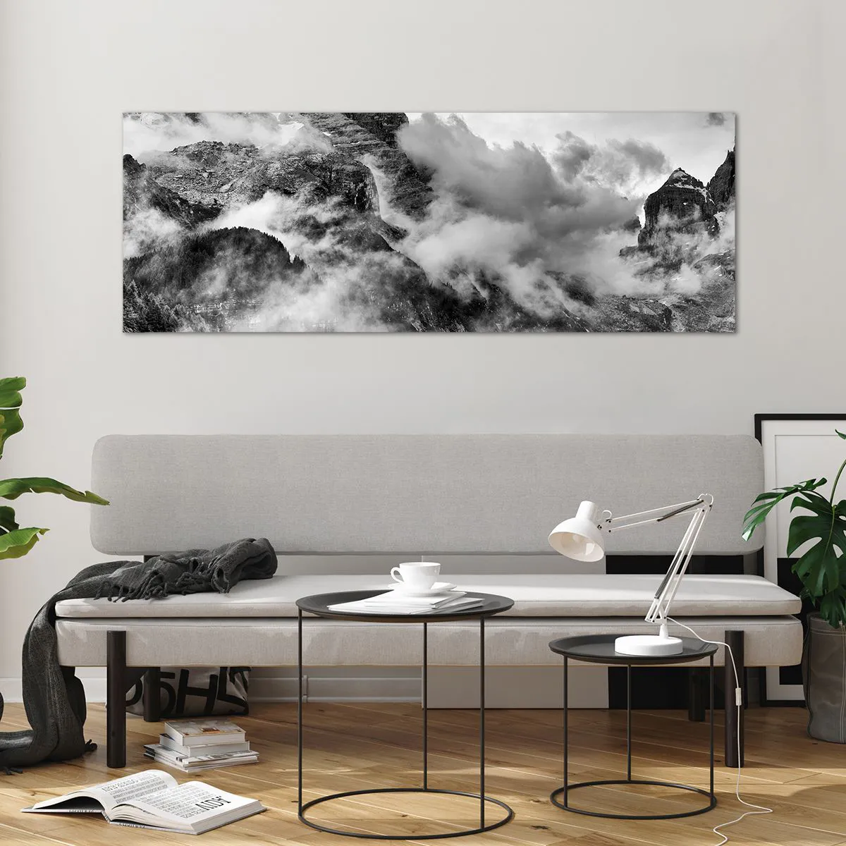 Üveg kép - Gyönyörű és kegyetlen - 140x50 cm