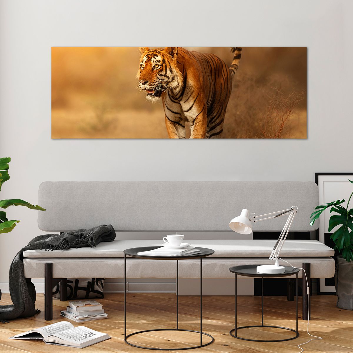 Cuadro sobre vidrio Animales, Cuadro sobre vidrio Tigre, Cuadro sobre vidrio África, Cuadro sobre vidrio Naturaleza, Cuadro sobre vidrio Safari
