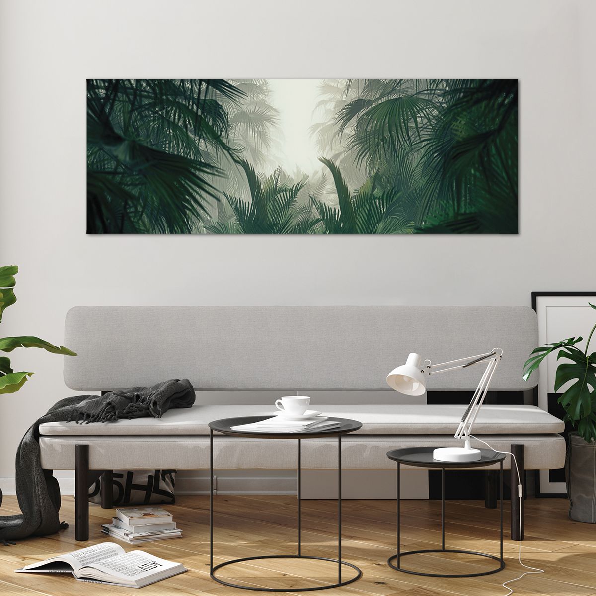 Kiciak Tableau sur toile Forêt de feuillus - ambiance de conte de fées | DD123012 Kiciak Tableau sur toile Forêt de feuillus - ambiance de conte de fées | DD123012