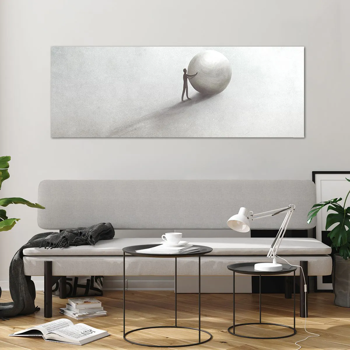 Glass picture - Game of Life - 140x50 cm