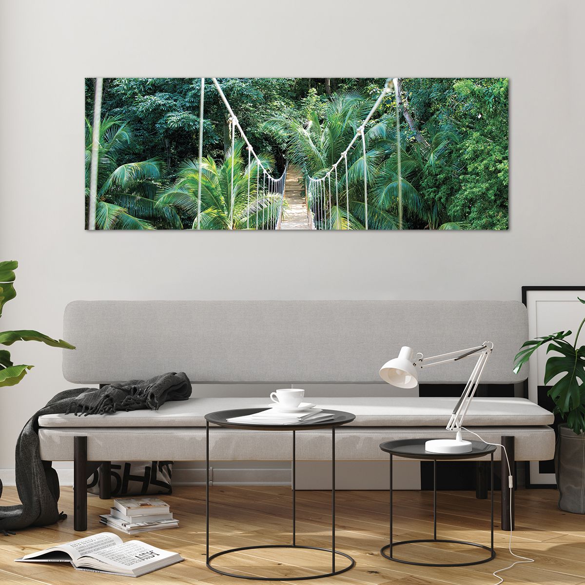 Obraz na plátne Krajina, Obraz na plátne Džungle, Obraz na plátne Honduras, Obraz na plátne Závesný Most, Obraz na plátne Príroda