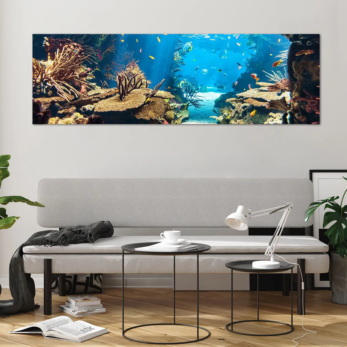 Obraz na skle - Ani vo sne ťa to nenapadlo - 160x50 cm