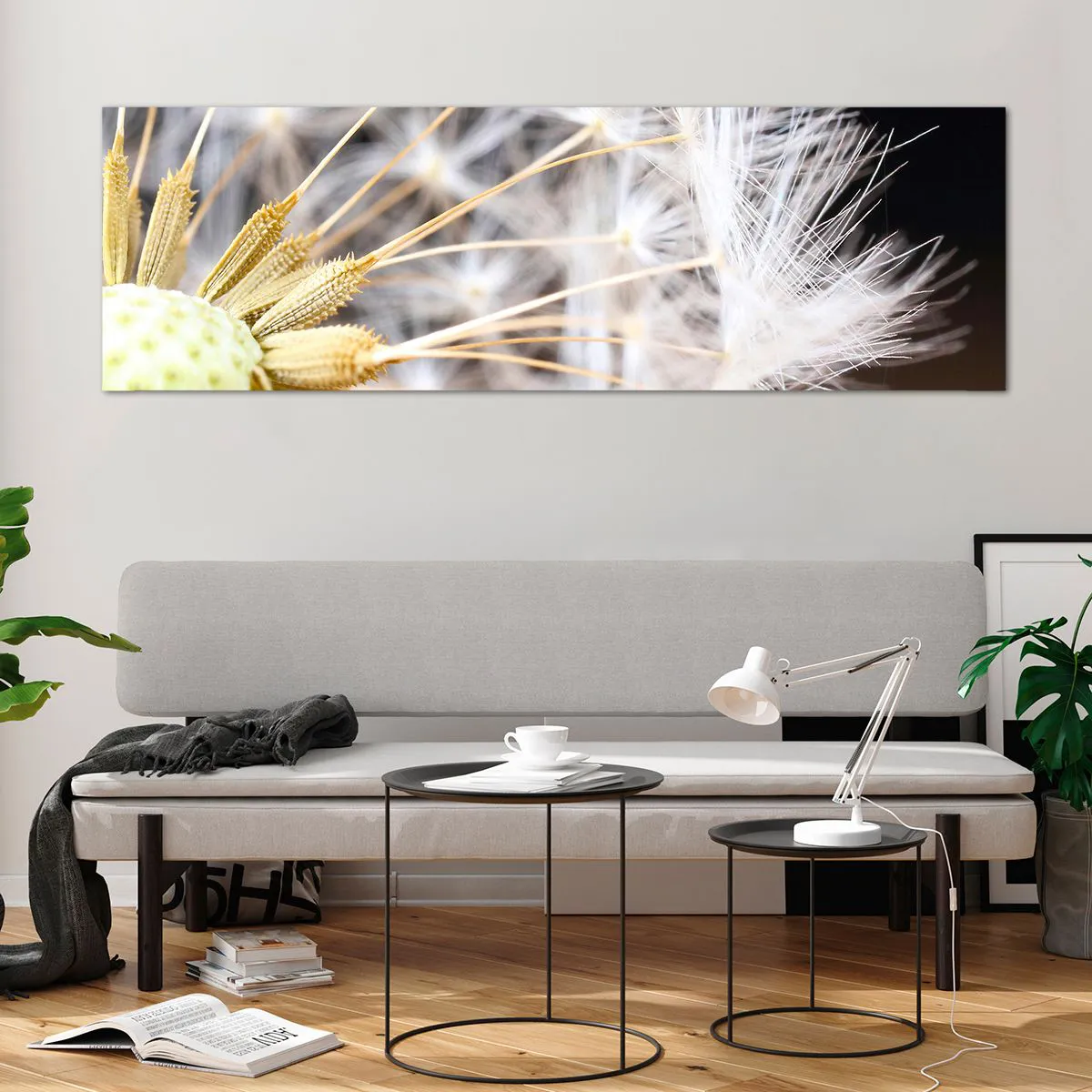 Glastavla - Bild på glas - Klar att lyfta - 160x50 cm